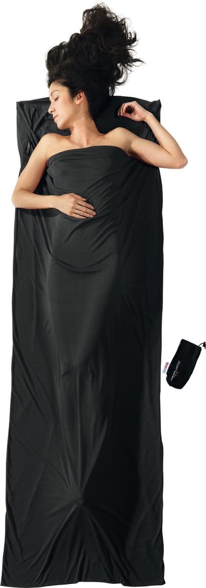 Cocoon TravelSheet inlet performer grijs/zwart