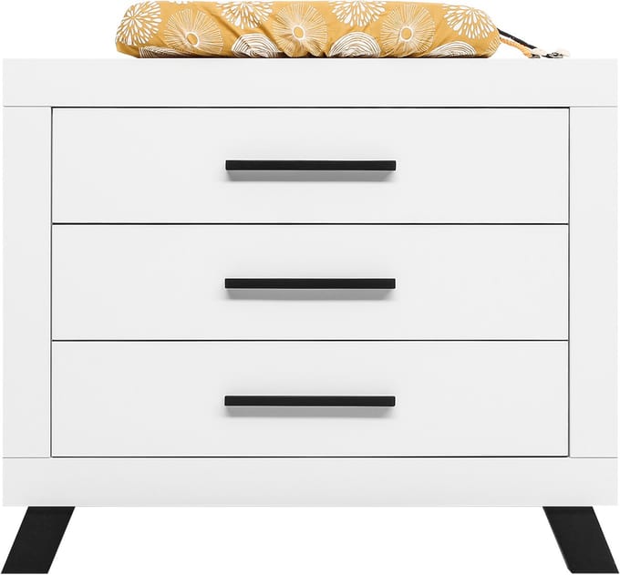 Bopita Juno Commode - Wit/Zwart