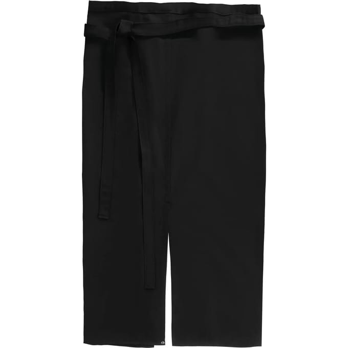 CG International Milano Classic heupschort met split CI03 - Black - One size
