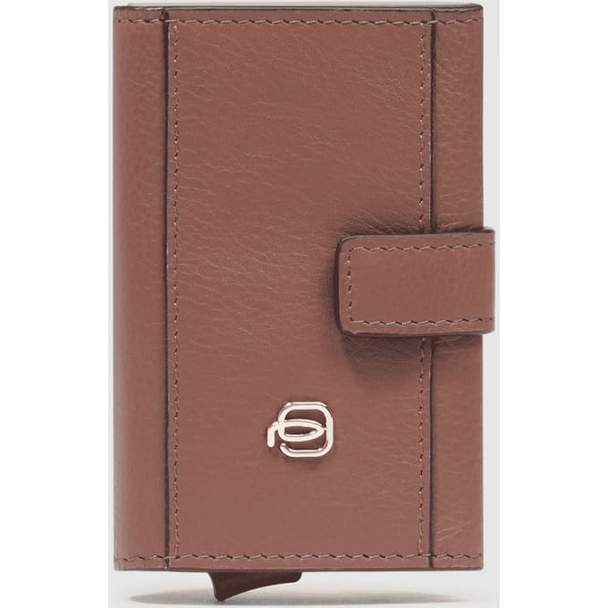 Creditcardhouder Man Piquadro PP5649W92R-MBE Bruine beige