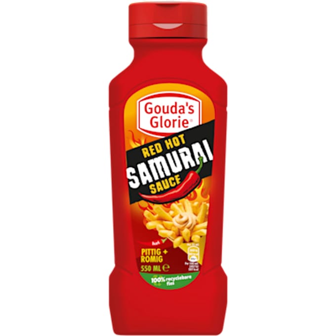 Gouda’s Glorie Red Hot Samurai Sauce (550ml)
