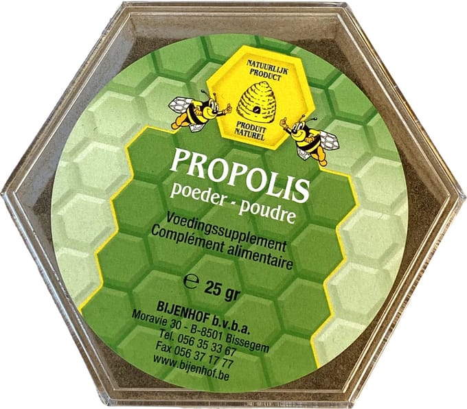 Propolis poeder 25g Bijenhof
