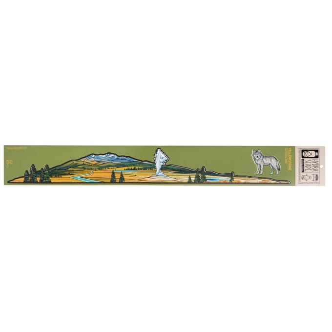 Hydrascape - Yellowstone National Park - No Color - OS - Stickers