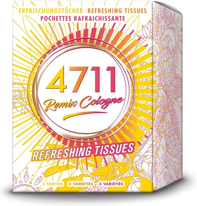 4711® Remix Cologne | refreshing tissues | 10 stuk