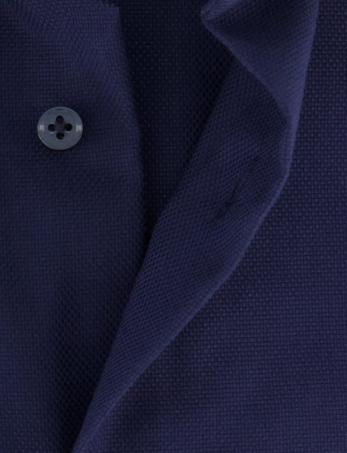 Overhemd Eterna 1863 donkerblauw modern fit