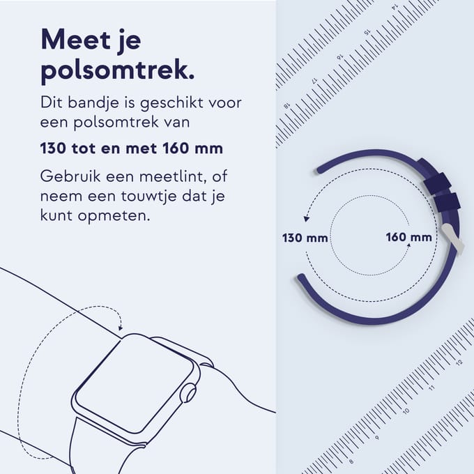 Alpine Loop Band voor de Apple Watch | 44/45/46/49 mm - Maat S - Olive
