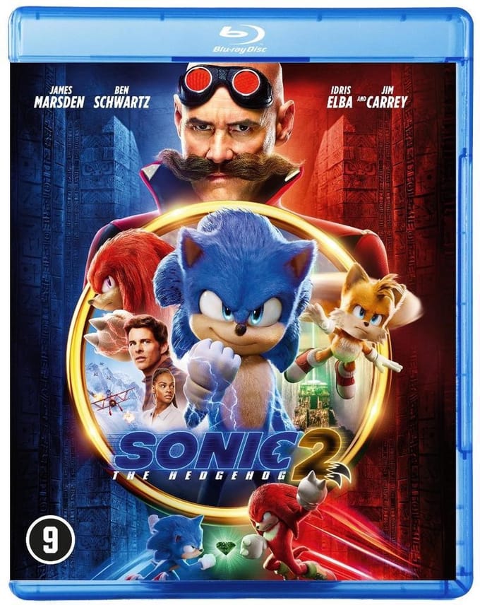 Sonic The Hedgehog 2 (Blu-ray)