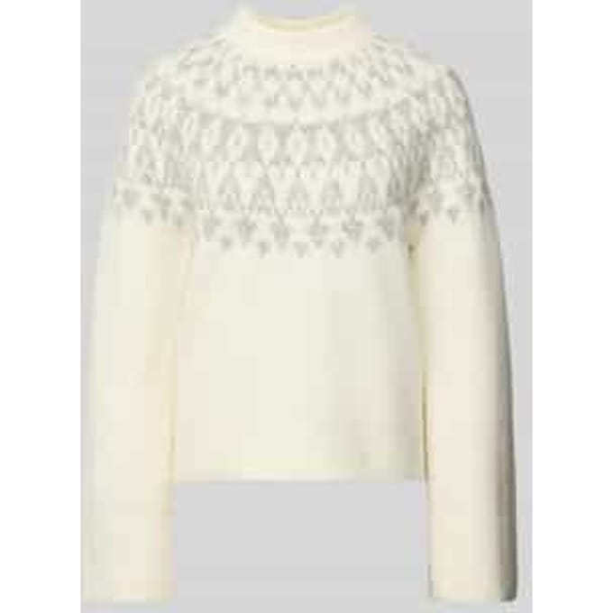 Gebreide pullover in Noorse look, model 'Porway'