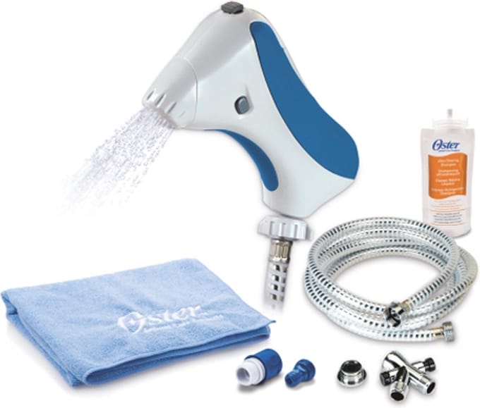 Oster Professional Rapid Badsysteem, sproeikop met shampoo reservoir