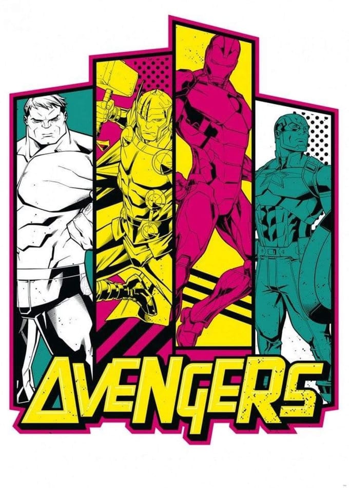 Fotobehang - Avengers Flash 200x280cm - Vliesbehang