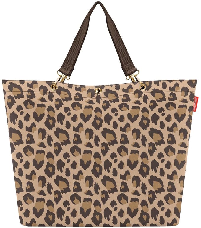 Reisenthel Shopper XL Strandtas Shopper - 35L - Leo Macchiato Bruin