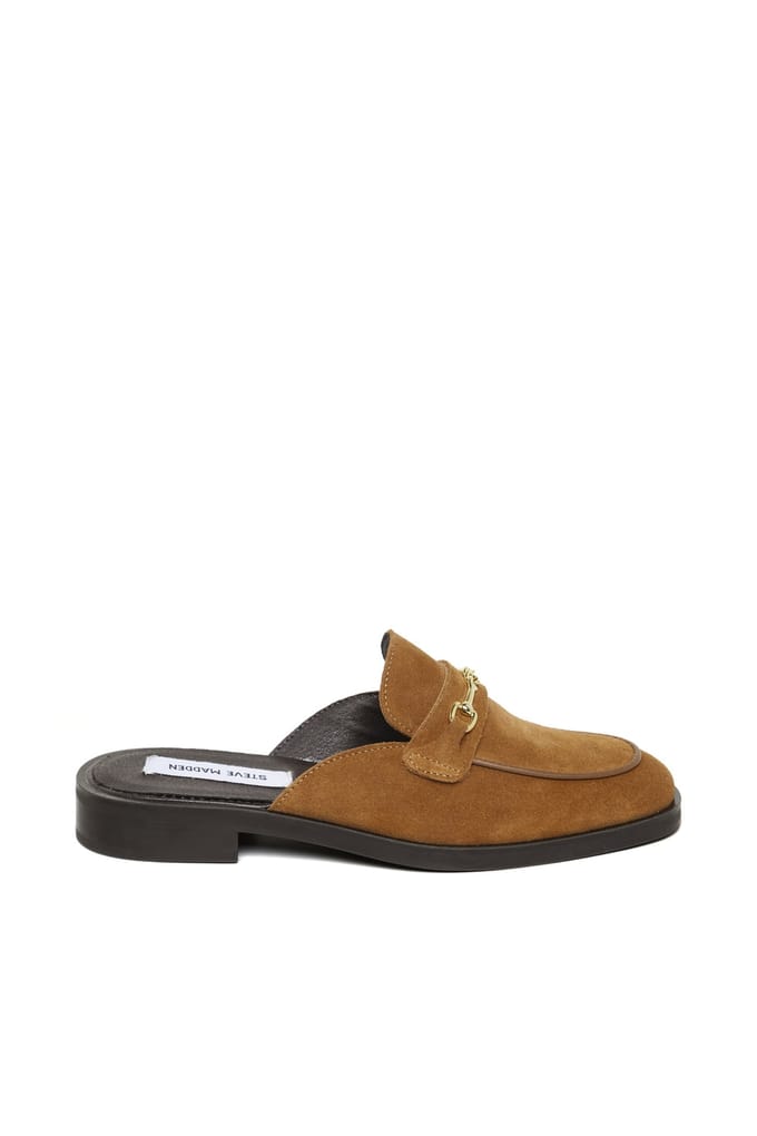 Steve Madden Nada Mules Cognac Suede Taglia: 36 | Mocassini Outlet | Donna
