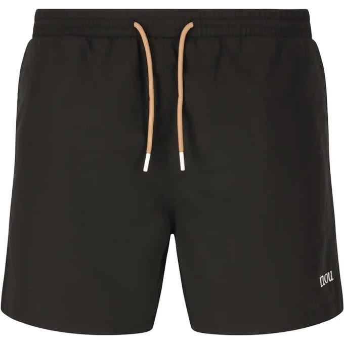 Badshort met logo Nou Veritas