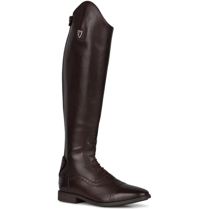 Horze Winslow Echt Leder Rijlaarzen, Dark Brown, 40 Normal