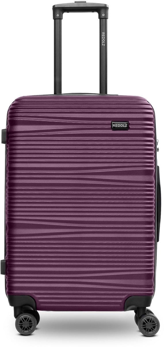 REDOLZ trolley Essentials 16 Trolley Burgundy wijnrood 68cm