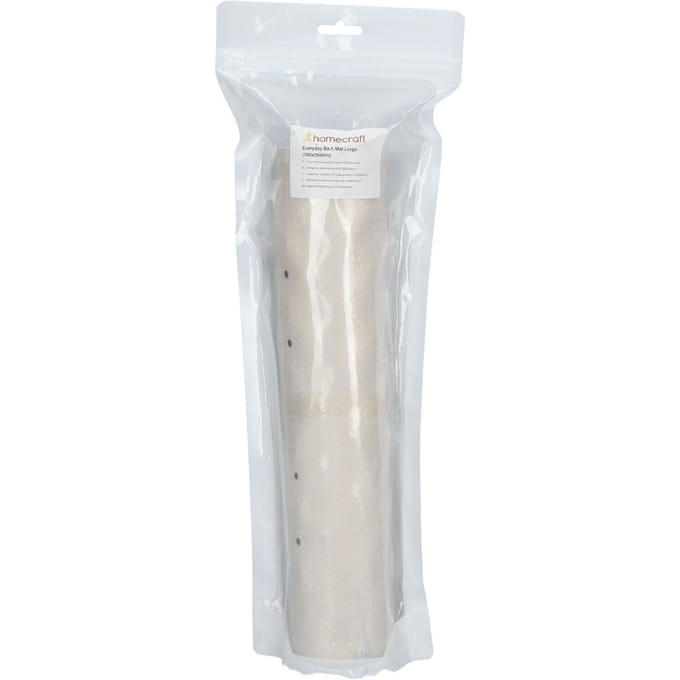 Adhome Douchemat/badmat Antislip - met zuignappen 76 x 35,5 cm