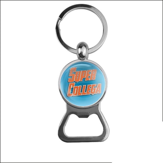 Bieropener Glas - Super Collega
