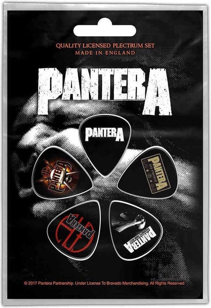 Pantera - Vulgar Display Of Power Plectrum - Set van 5 - Multicolours
