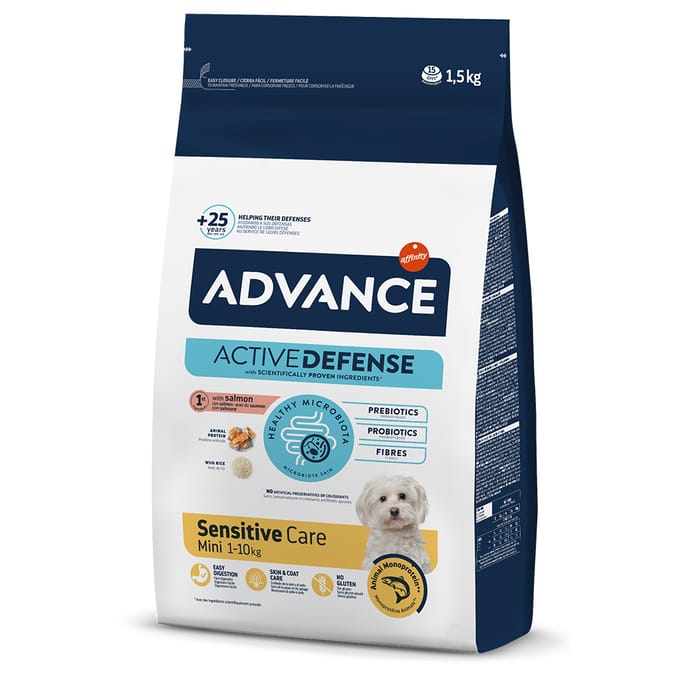 1,5kg Advance Mini Sensitive Hondenvoer