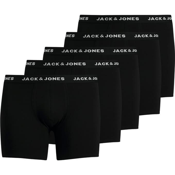 JACK & JONES PLUS - JACHUEY TRUNKS 5 PACK NOOS PLS Heren Onderbroek