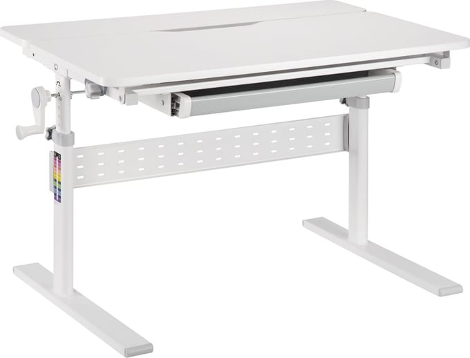 Kinderbureau tekentafel - ergonomisch in hoogte verstelbaar - schooltafel