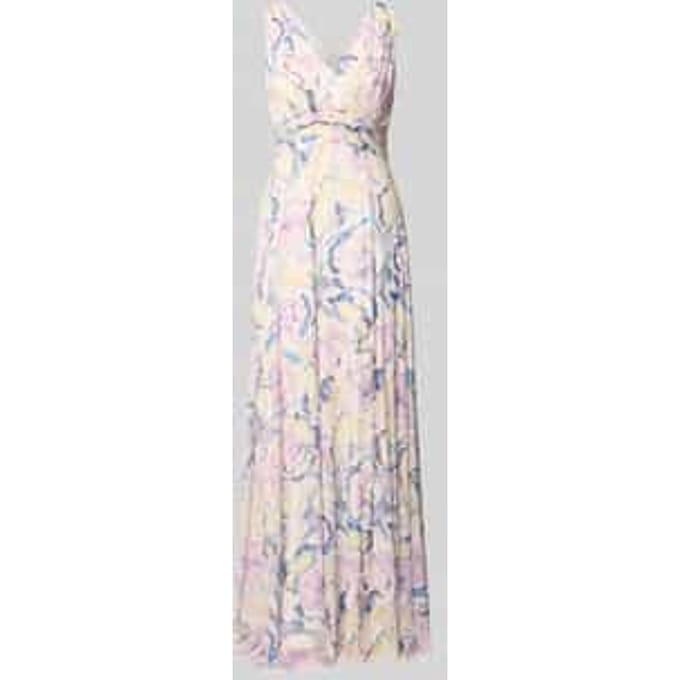 maxi-jurk in all-over look