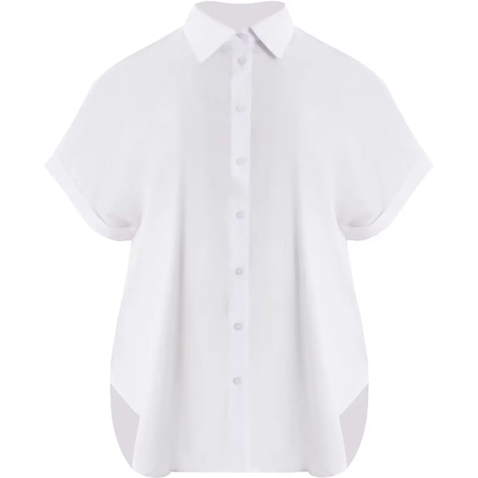 Popeline Blouse Dames Mat Fashion