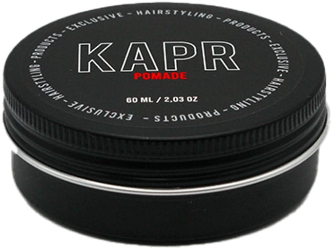 KAPR Pomade 60ml – Haar Pomade Mannen – Waterbasis – Medium Hold – High Shine – Reisformaat