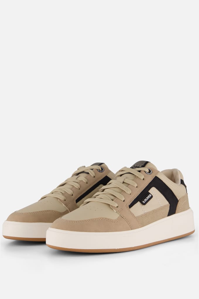 S.Oliver S. Oliver Sneakers beige Suede