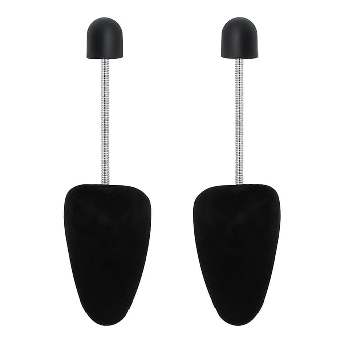 Velours schoenspanners Contour Men Flex – heren schuimspanners met veer