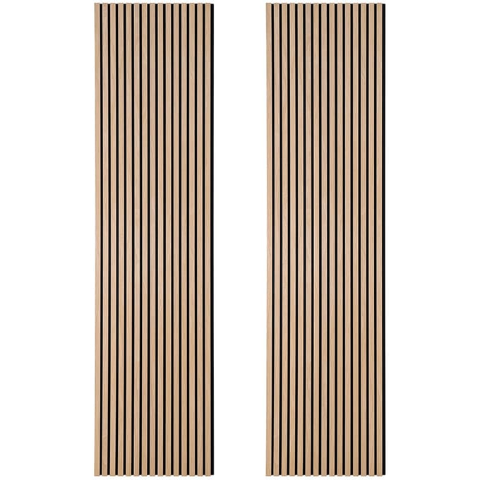 House Collection Akoestisch Wandpaneel 240 x 60 cm Bjarki Eik - 2 Stuks