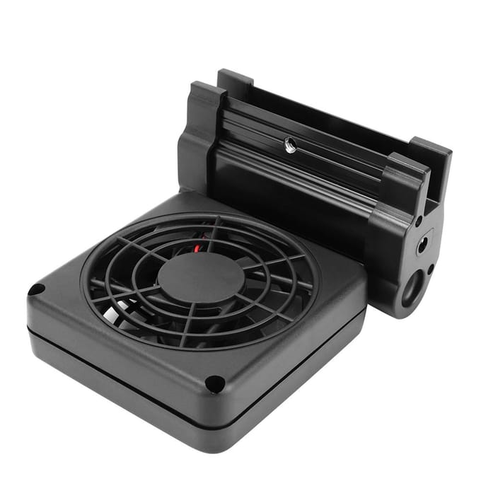 Mini Enkele Kop Verstelbare Vis Tank Aquarium Koelventilator Hang Op Koeler black