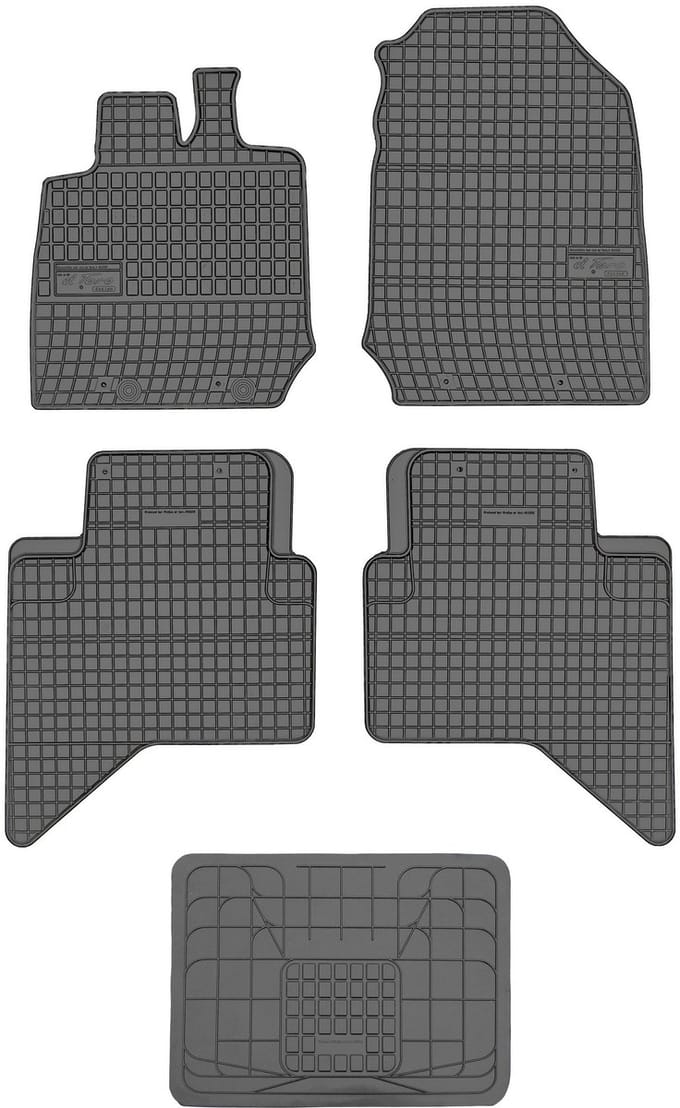 Frogum Serie - Rubber Automatten - Isuzu D-Max - 2020 - Zonder Stoppers