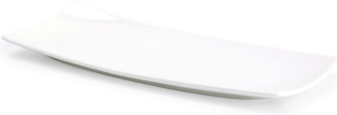 BonBistro Serveerschaal 20x8,5cm wit Appetite (Set van 6)