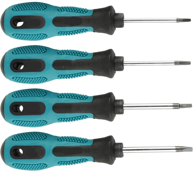 Zeynomax - Precision Triangular Head Screwdriver Set - 4-delige set - Ergonomisch ontwerp - Ideaal voor elektronica en speelgoed onderhoud - Geschik..