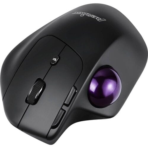 Perixx Perimice 720 | Draadloos | Ergonomische trackball muis | Verstelbare hoek | 2.4G + Bluetooth