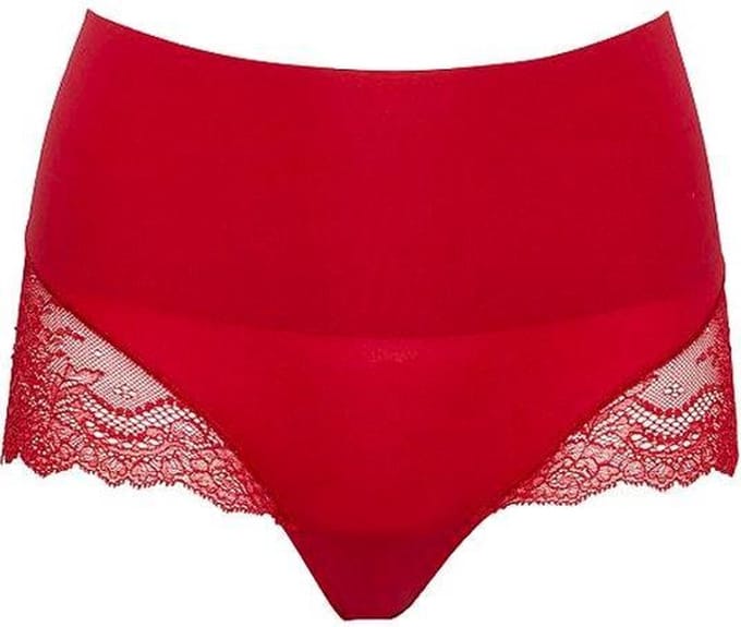 SPANXsupersmooth™ Undie-tectable® Lace Hi-Hipster - Kleur Rood - Maat S