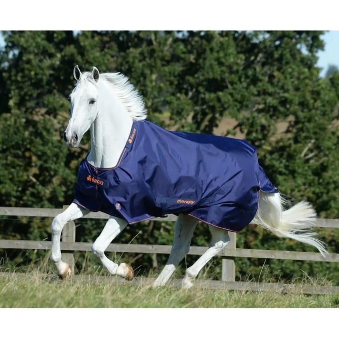 Paardendeken Bucas Therapy Turnout Light Big Neck