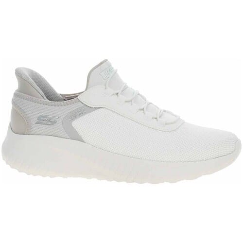 Skechers herentrainers Bobs Squad Chaos Tough Walk offwhite