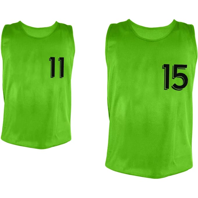 Genummerde kanselkleed van 11 tot 15 Sporti (x5)