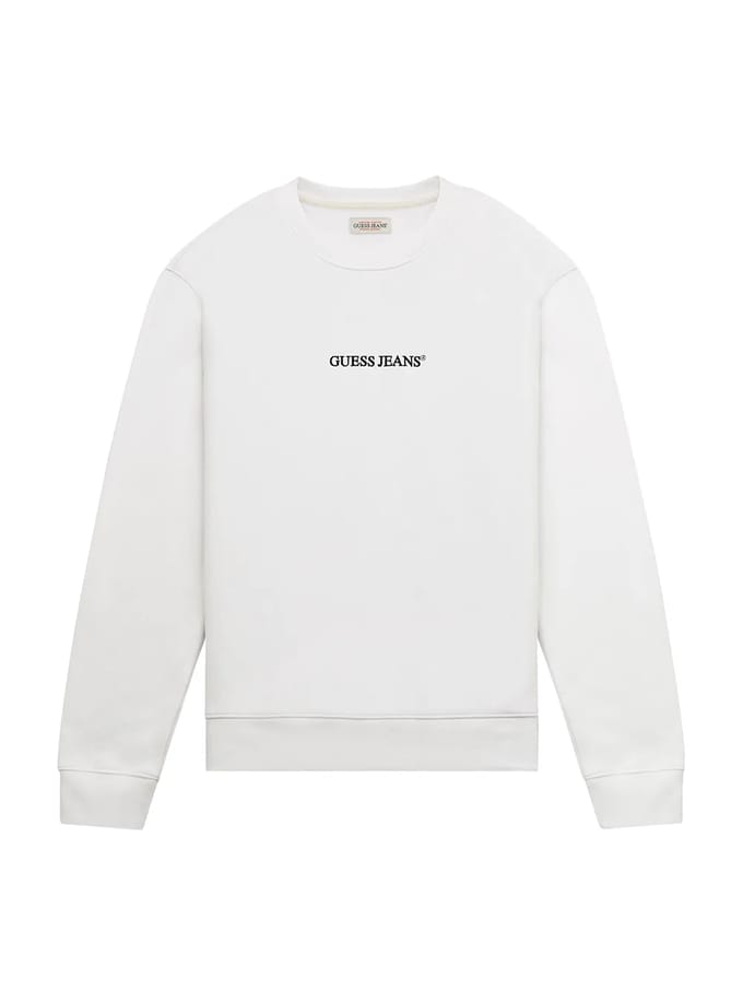 Slim sweatshirt met geborduurd logo Guess