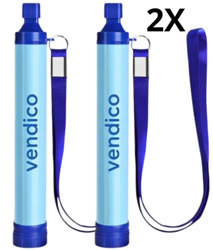 Vendico Waterfilter - Noodpakket - 2 stuks