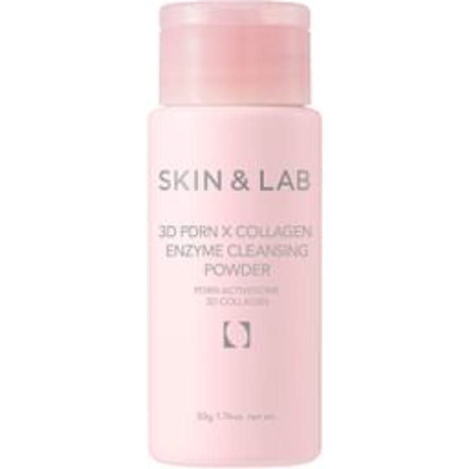 SKIN&LAB 3D PDRN X Collageen Enzym Reinigingspoeder Milde Exfoliërende 50g Gezichtsreiniger Dagelijkse Huidverzorging