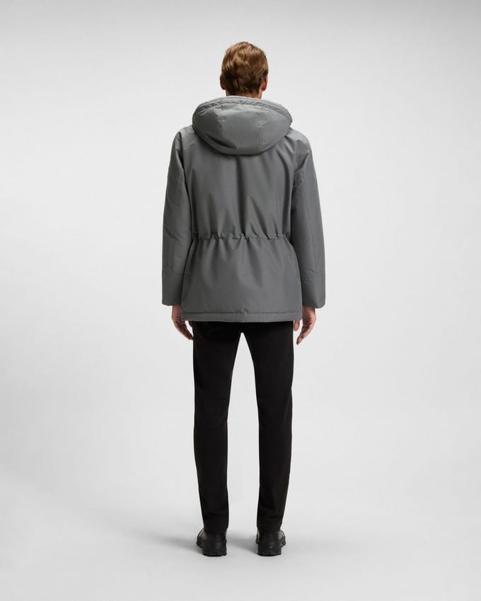 Relaxed fit parka met capuchon, model 'OSIASS1'