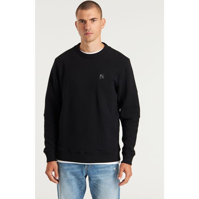 CHASIN' Heren Sweater - Bullet - Zwart