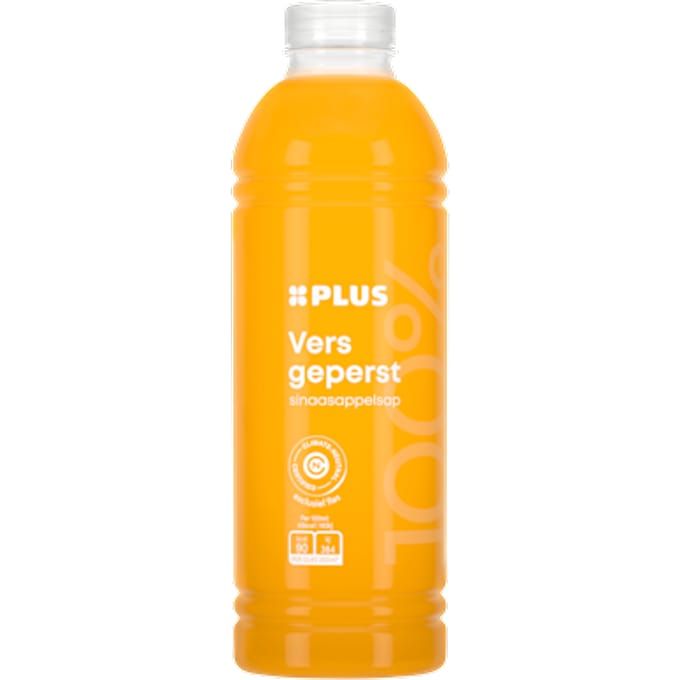 100% zelf geperst sinaasappelsap