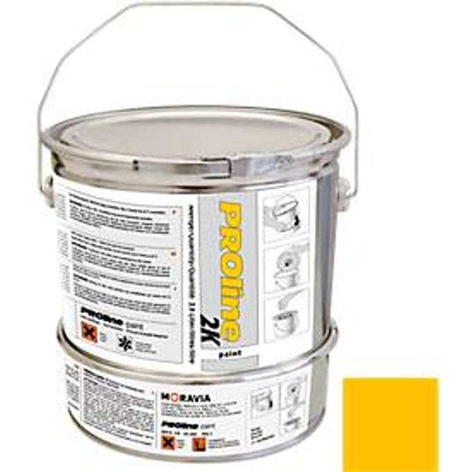 PROline-paint 2-componenten verf voor magazijn, 5 liter Geel
