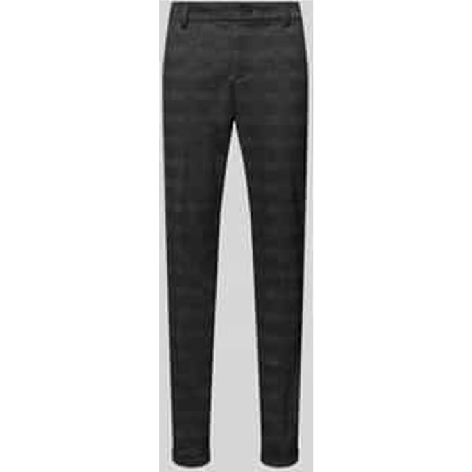 Slim fit chino met viscosegehalte
