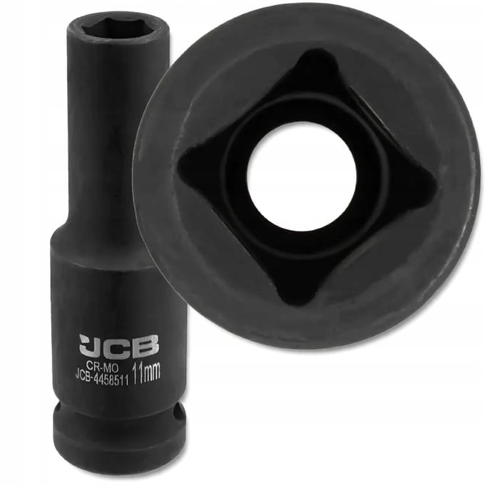 JCB - Nasadeksleutel Serie - 6-kant - 11mm - 1/2" Drive