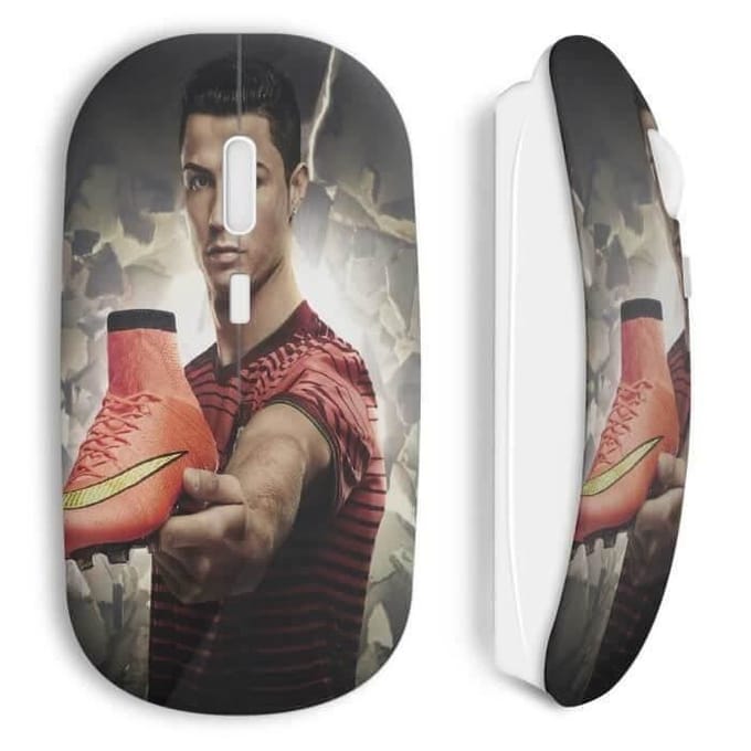 Souris Sans Fil Cristiano Ronaldo Render Football